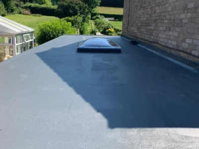 New flat roofing project Southern England